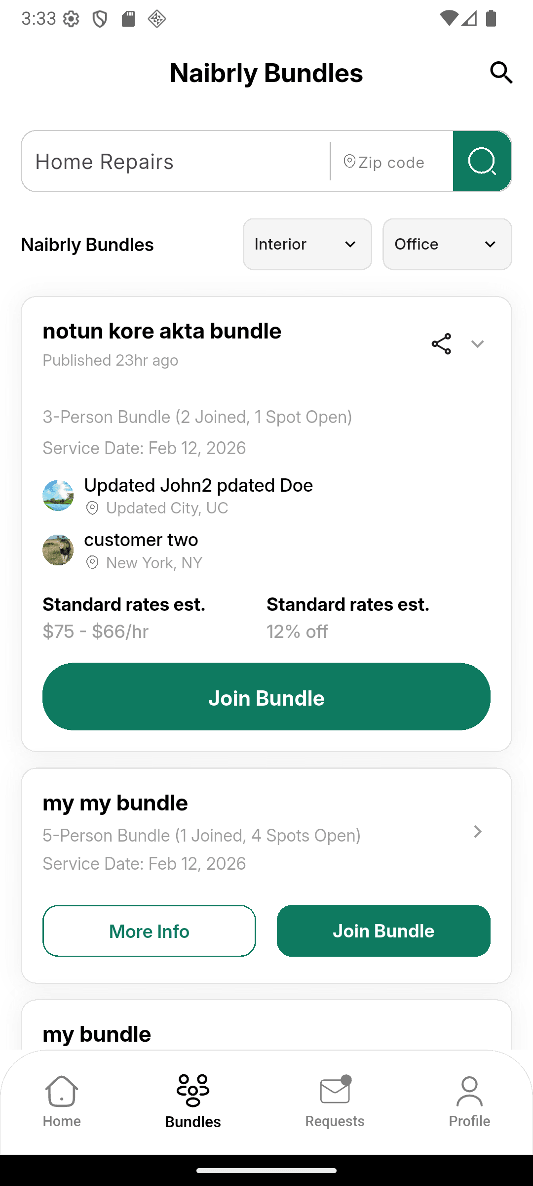 neibrly Fluttter App